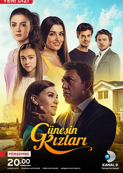 Affiche de la série g&uuml;neşin kızları / les filles de g&uuml;neş
